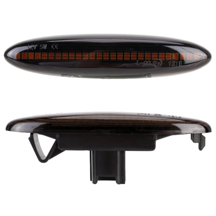 2 PCS DC12V / 5W Car LED Dynamic Blinker Side Lights Flowing Water Turn Signal Light for Lexus, Amber Light (Black) - free shipping - PMC TechLife - Order now!