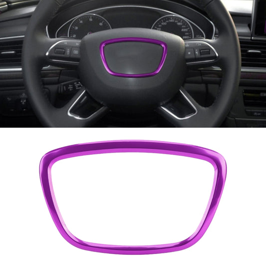 Car Auto Steering Wheel Ring Cover Trim Sticker Decoration for Audi (Purple) - Decoration Rings by PMC Jewellery | Online Shopping South Africa | PMC Jewellery | Buy Now Pay Later Mobicred