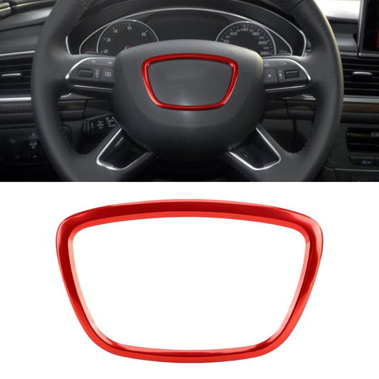 Car Auto Steering Wheel Ring Cover Trim Sticker Decoration for Audi (Red) - Decoration Rings by PMC Jewellery | Online Shopping South Africa | PMC Jewellery | Buy Now Pay Later Mobicred