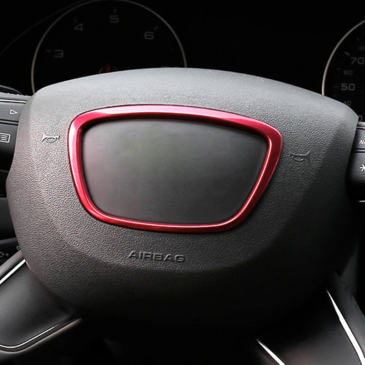 Car Auto Steering Wheel Ring Cover Trim Sticker Decoration for Audi (Red) - Decoration Rings by PMC TechLife | Online Shopping South Africa | PMC TechLife | Buy Now Pay Later Mobicred
