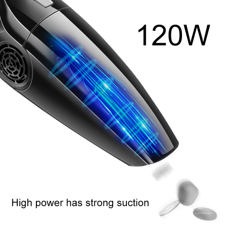 Eighth Generation Car Vacuum Cleaner 120W Wet and Dry Dual-use Strong Suction(Black) - Vacuum Cleaner by PMC TechLife | Online Shopping South Africa | PMC TechLife | Buy Now Pay Later Mobicred