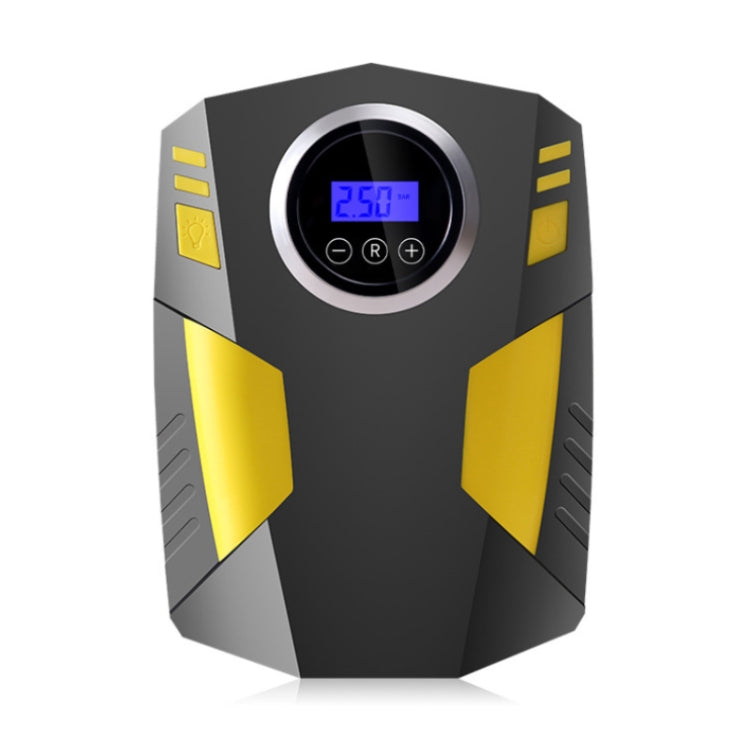 Car 12V Portable Inflatable Cylinder Pedal Digital Display Air Pump with Light - Inflatable Pump by PMC TechLife | Online Shopping South Africa | PMC TechLife