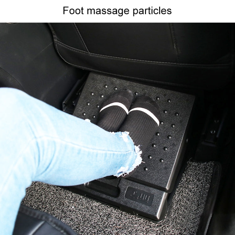 R-3600 Car Adjustable Footrest Ottomans Ergonomic Footstool (Black) - Car Anti-Slip Mats by PMC TechLife | Online Shopping South Africa | PMC TechLife | Buy Now Pay Later Mobicred