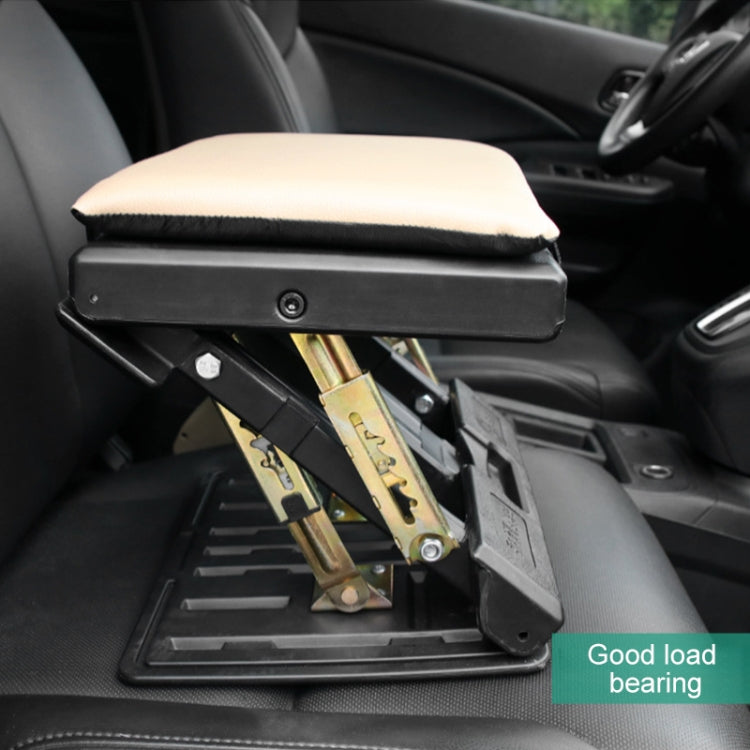 R-3600 Car Adjustable Footrest Ottomans Ergonomic Footstool (Brown) - free shipping - PMC TechLife - Order now!