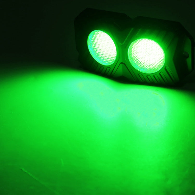 18W DC 12-24V 1.2A LED Double Row Car Bottom Light / Chassis Light / Yacht Deck Atmosphere Light (Green Light) - Decorative Lights by PMC TechLife | Online Shopping South Africa | PMC TechLife | Buy Now Pay Later Mobicred