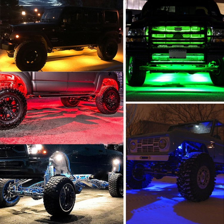18W DC 12-24V 1.2A LED Double Row Car Bottom Light / Chassis Light / Yacht Deck Atmosphere Light (Blue Light) - Decorative Lights by PMC TechLife | Online Shopping South Africa | PMC TechLife | Buy Now Pay Later Mobicred