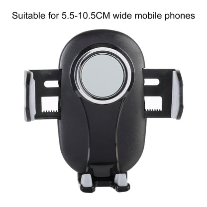 ZP-X0466 Car 360 Degree Rotating Telescopic Folding Round Suction Cup Mobile Phone Holder(Grey) - Car Holders by PMC Jewellery | Online Shopping South Africa | PMC Jewellery | Buy Now Pay Later Mobicred