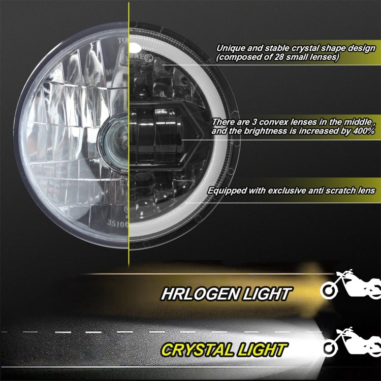 Motorcycle Crystal 5.75 inch LED Headlight Modification Accessories - Headlights by PMC Jewellery | Online Shopping South Africa | PMC Jewellery