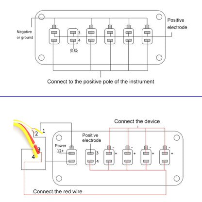 12V Universal Car One-key Start Button Modified Racing LED Light Rocker Switch Panel(Carbon Fiber Black) - Car Switches by PMC Jewellery | Online Shopping South Africa | PMC Jewellery | Buy Now Pay Later Mobicred