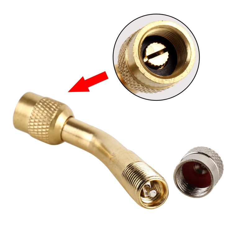10 PCS Balance Car Inflatable Nozzle Extension Rod Elbow Extension Nozzle, Angle: 135 Degree - Tire Valve Caps by PMC TechLife | Online Shopping South Africa | PMC TechLife | Buy Now Pay Later Mobicred
