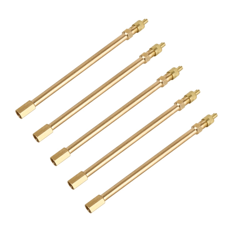 5 PCS Car Tires Valve Inflatable Extension Tube, Length: 140mm - free shipping - PMC TechLife - Order now!