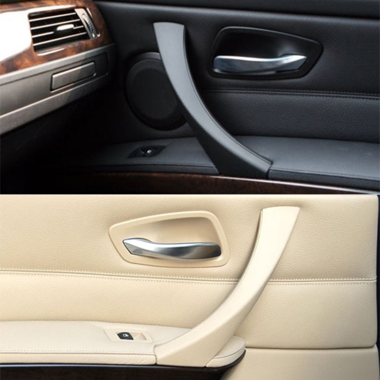 Car Left Side Inner Armrest Door Handle Assembly for BMW E90 2005-2012, Left and Right Drive Universal (Beige) - Door Handles by PMC TechLife | Online Shopping South Africa | PMC TechLife | Buy Now Pay Later Mobicred