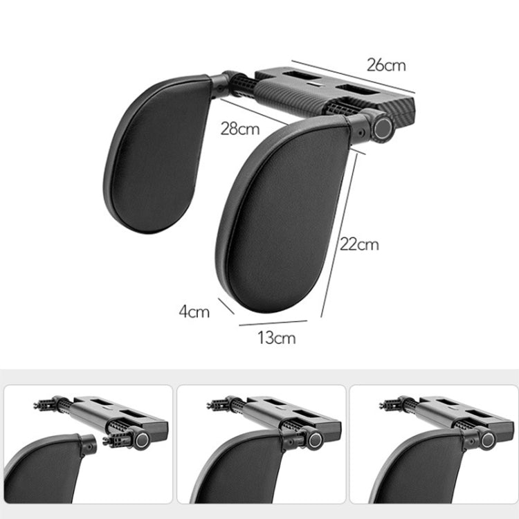 A03 Adjustable Car Auto U-shaped Memory Foam Neck Rest Cushion Seat Pillow (Grey) - Seat Accessories by PMC TechLife | Online Shopping South Africa | PMC TechLife | Buy Now Pay Later Mobicred