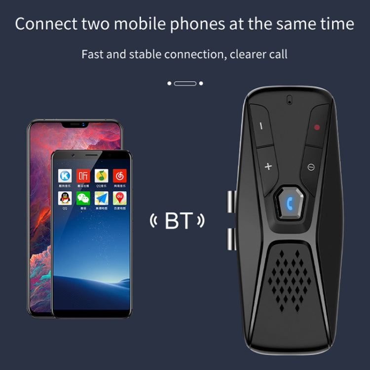 T823 Car Sun Visor Bluetooth Hands-free Call Speaker - free shipping - PMC TechLife - Order now!