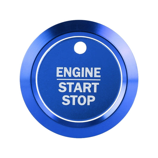 Car Engine Start Key Push Button Ring Trim Sticker Decoration for Ford F150 (Blue) - Decoration Rings by PMC Jewellery | Online Shopping South Africa | PMC Jewellery | Buy Now Pay Later Mobicred