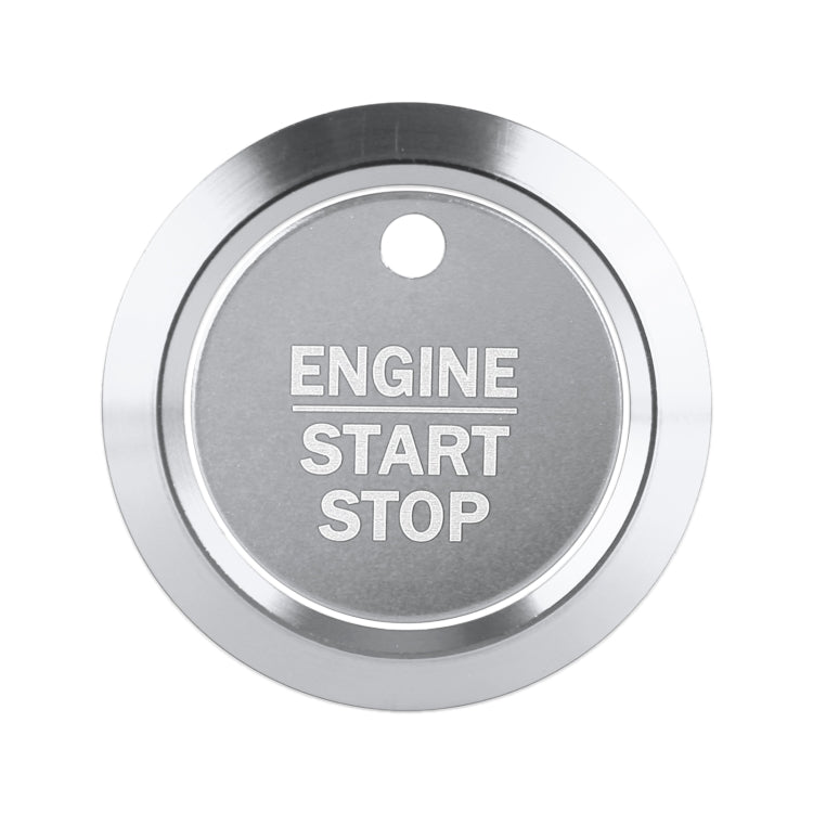 Car Engine Start Key Push Button Ring Trim Sticker Decoration for Ford F150 (Silver) - Decoration Rings by PMC TechLife | Online Shopping South Africa | PMC TechLife | Buy Now Pay Later Mobicred