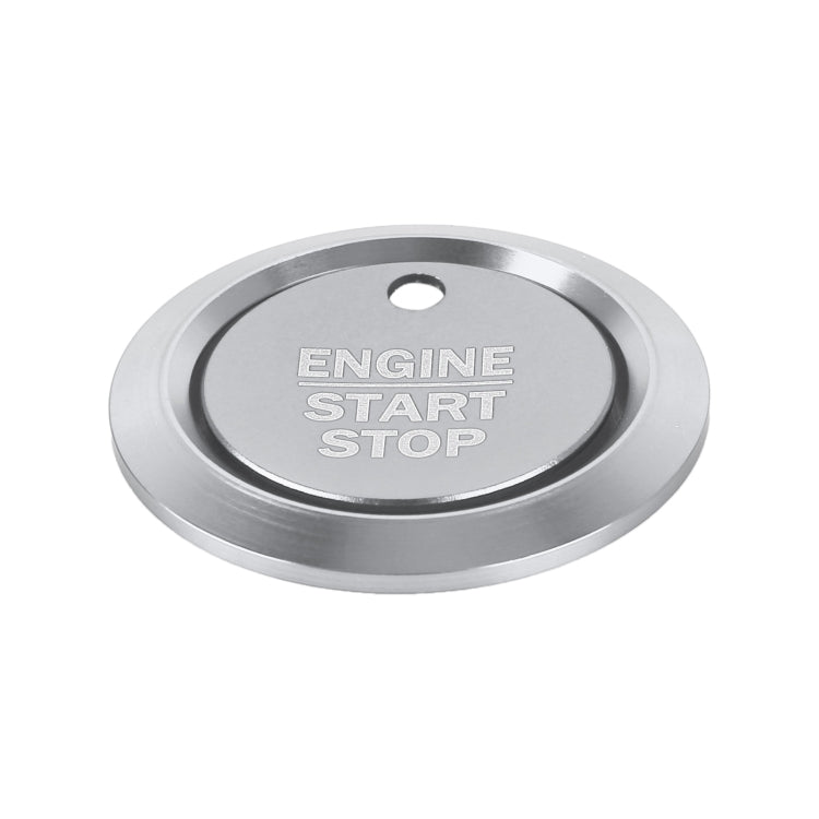 Car Engine Start Key Push Button Ring Trim Sticker Decoration for Ford F150 (Silver) - Decoration Rings by PMC TechLife | Online Shopping South Africa | PMC TechLife | Buy Now Pay Later Mobicred