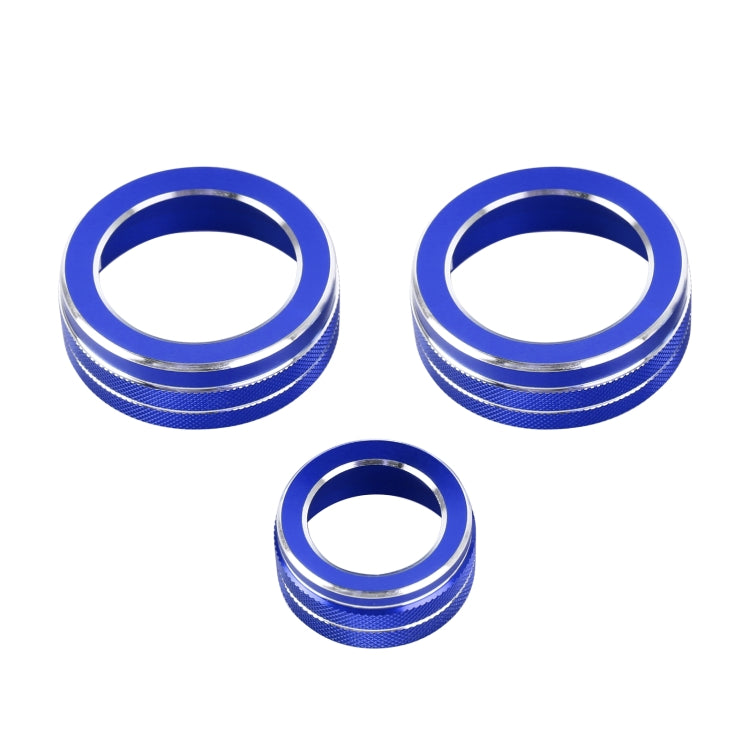 3 PCS Car Metal Air Conditioner Knob Case for Honda CR-V 2017-2021 (Blue) - free shipping - PMC TechLife - Order now!
