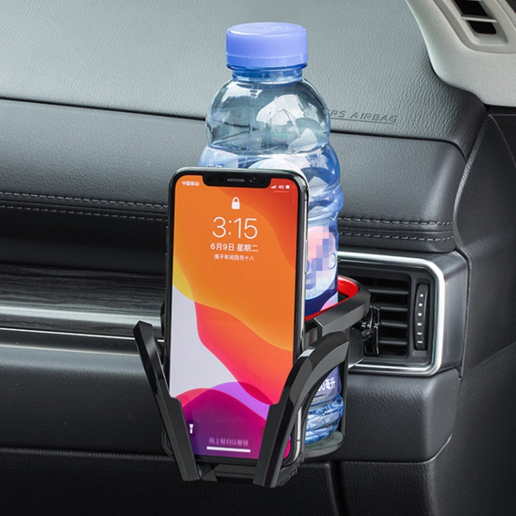 Car Air Outlet Water Cup Holder (Red) - free shipping - PMC TechLife - Order now!