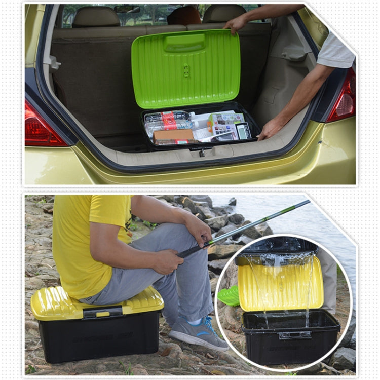 3R-2001 Car / Household Storage Box Sealed Box, Capacity: 30L (Blue) - free shipping - PMC TechLife - Order now!