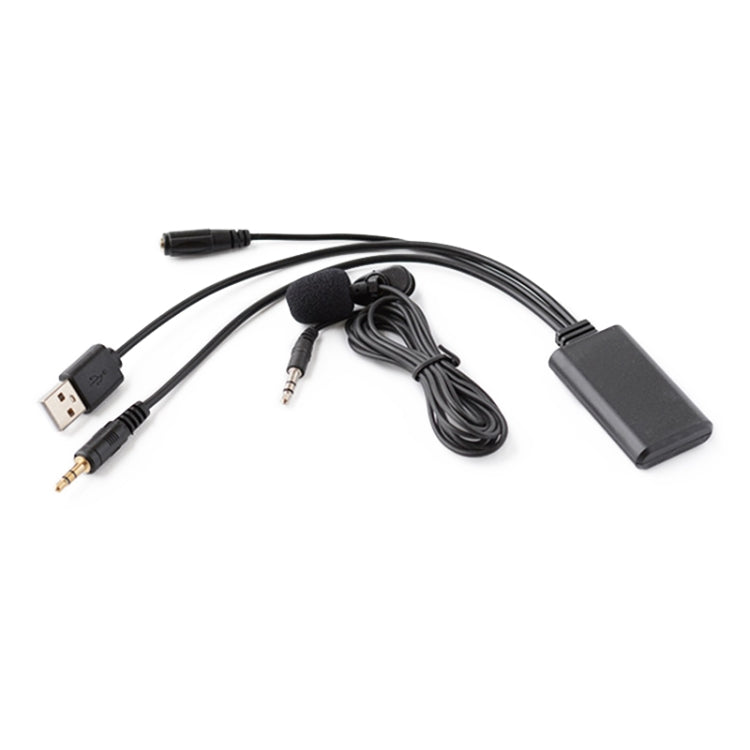 Car AUX Music + MIC Bluetooth Phone Cable, Cable Length: 1.5m - DIY Cables by PMC TechLife | Online Shopping South Africa | PMC TechLife | Buy Now Pay Later Mobicred