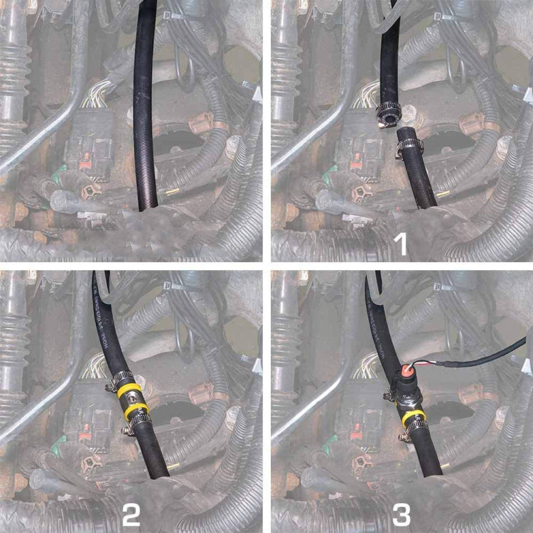 Motorcycle 3/8 inch Fuel Pipe Fuel Pressure Connector - Automobiles Sensors by PMC TechLife | Online Shopping South Africa | PMC TechLife | Buy Now Pay Later Mobicred