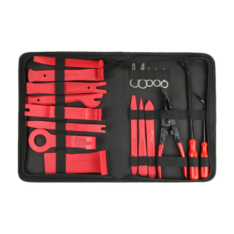 19 in 1 Car Audio Disassembly Tool Interior Disassembly Modification Tool (Red) - Hand Tool Sets by PMC TechLife | Online Shopping South Africa | PMC TechLife | Buy Now Pay Later Mobicred