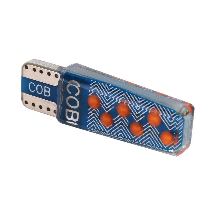 10 PCS T10 DC12V / 1.2W Car Clearance Light 12LEDs COB Lamp Beads (Pink Light) - Clearance Lights by PMC TechLife | Online Shopping South Africa | PMC TechLife | Buy Now Pay Later Mobicred