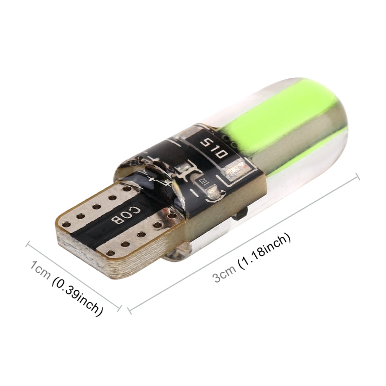 10 PCS T10 DC12V / 1W Car Clearance Light COB Lamp Beads (Green Light) - Clearance Lights by PMC TechLife | Online Shopping South Africa | PMC TechLife | Buy Now Pay Later Mobicred