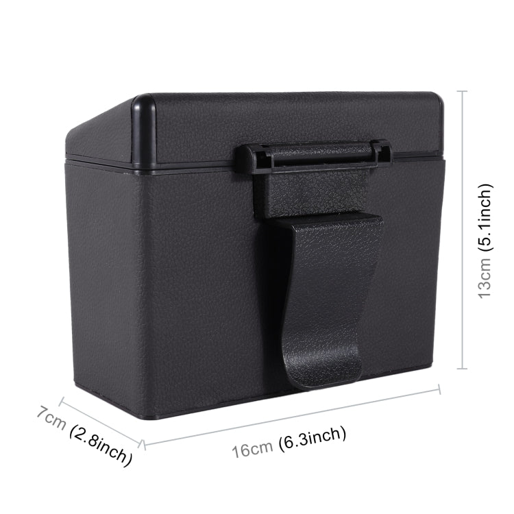 Car Plastic Trash Can Large Capacity Interior Accessories Box (Black) - Stowing Tidying by PMC TechLife | Online Shopping South Africa | PMC TechLife | Buy Now Pay Later Mobicred