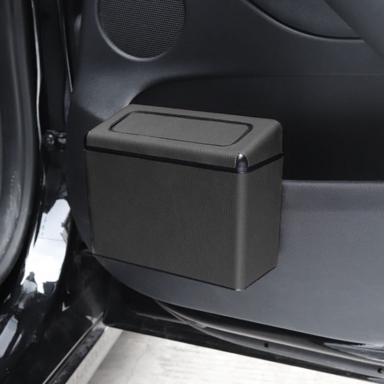 Car Plastic Trash Can Large Capacity Interior Accessories Box (Black) - Stowing Tidying by PMC TechLife | Online Shopping South Africa | PMC TechLife | Buy Now Pay Later Mobicred