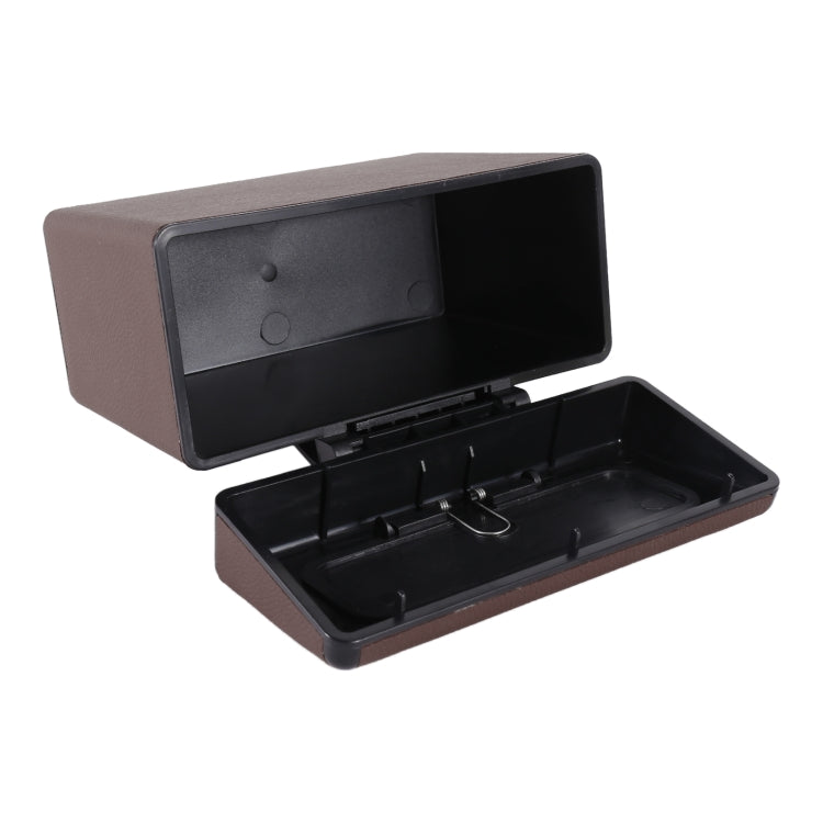 Car Plastic Trash Can Large Capacity Interior Accessories Box (Brown) - Stowing Tidying by PMC TechLife | Online Shopping South Africa | PMC TechLife | Buy Now Pay Later Mobicred
