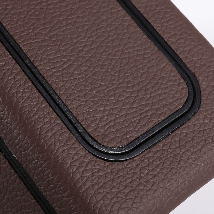 Car Plastic Trash Can Large Capacity Interior Accessories Box (Brown) - Stowing Tidying by PMC TechLife | Online Shopping South Africa | PMC TechLife | Buy Now Pay Later Mobicred
