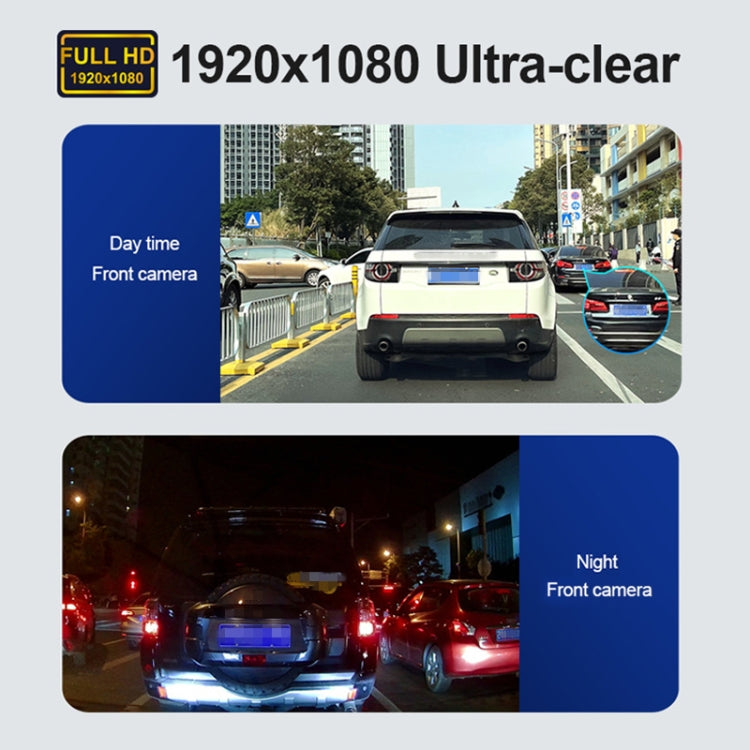 F22 3.16 inch 1080P HD Night Vision Driving Recorder, Standard Version with In-car View Camera - free shipping - PMC TechLife - Order now!