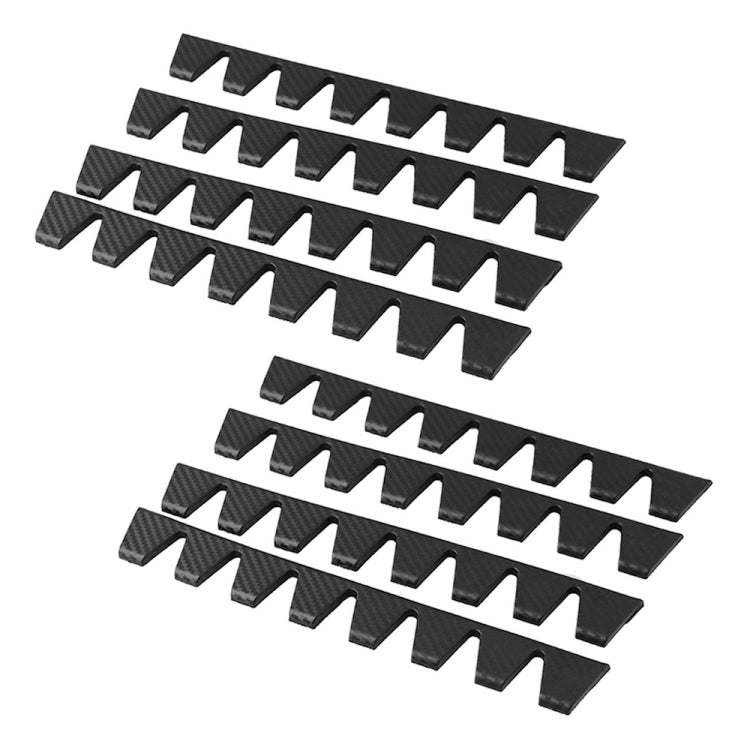 Car Modified Bumper Guard Kit Carbon Fiber Texture - Bumper by PMC TechLife | Online Shopping South Africa | PMC TechLife | Buy Now Pay Later Mobicred