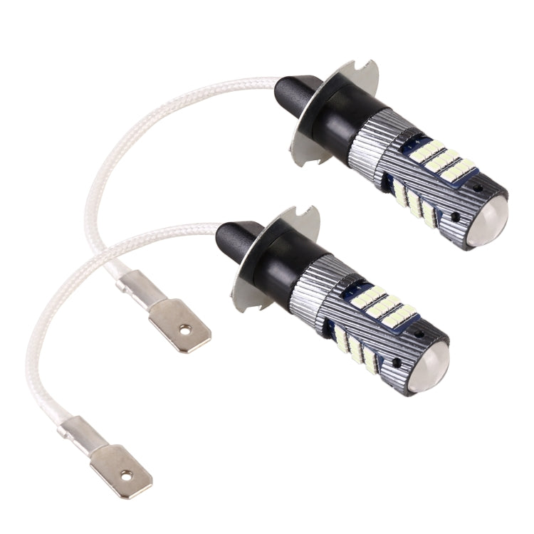 1 Pair H3 DC12V / 5W Car LED Fog Light with 42LEDs SMD-2016 Lamp Beads (Yellow Light) - Fog / Driving Lights by PMC TechLife | Online Shopping South Africa | PMC TechLife | Buy Now Pay Later Mobicred