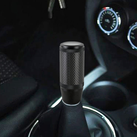Universal Car Carbon Fiber Metal Gear Shift Knob - Shift Knob by PMC Jewellery | Online Shopping South Africa | PMC Jewellery | Buy Now Pay Later Mobicred