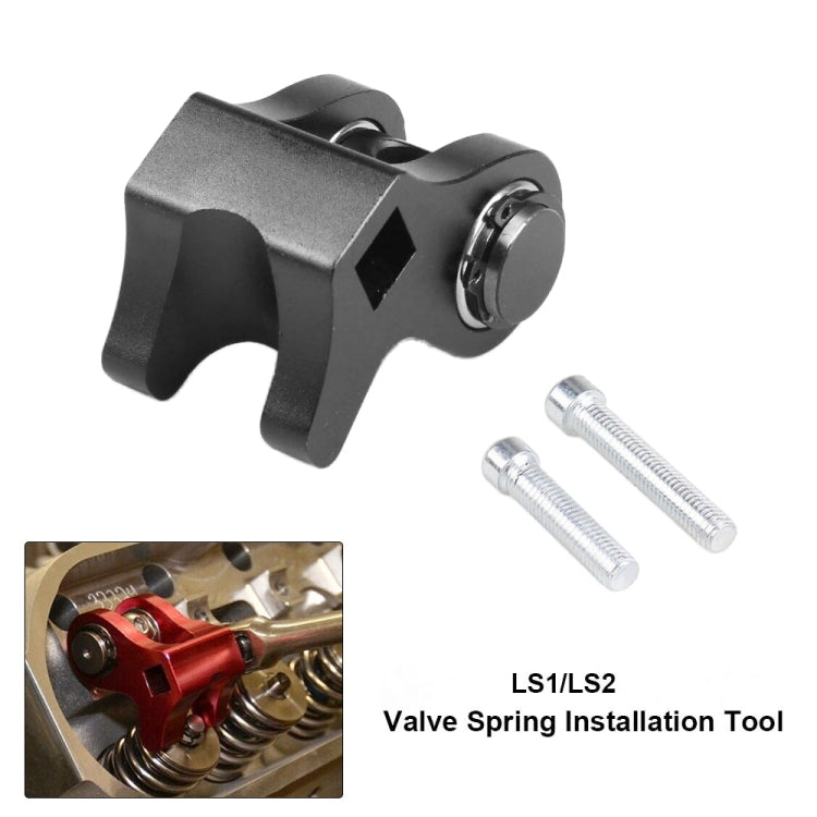 Valve Spring Compressor with Tool for LS1 / LS2 Engine (Black) - Engine Fittings by PMC TechLife | Online Shopping South Africa | PMC TechLife | Buy Now Pay Later Mobicred