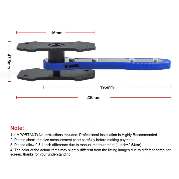 Car Ratchet Brake Piston Spreader Caliper Pad (Blue) - free shipping - PMC TechLife - Order now!
