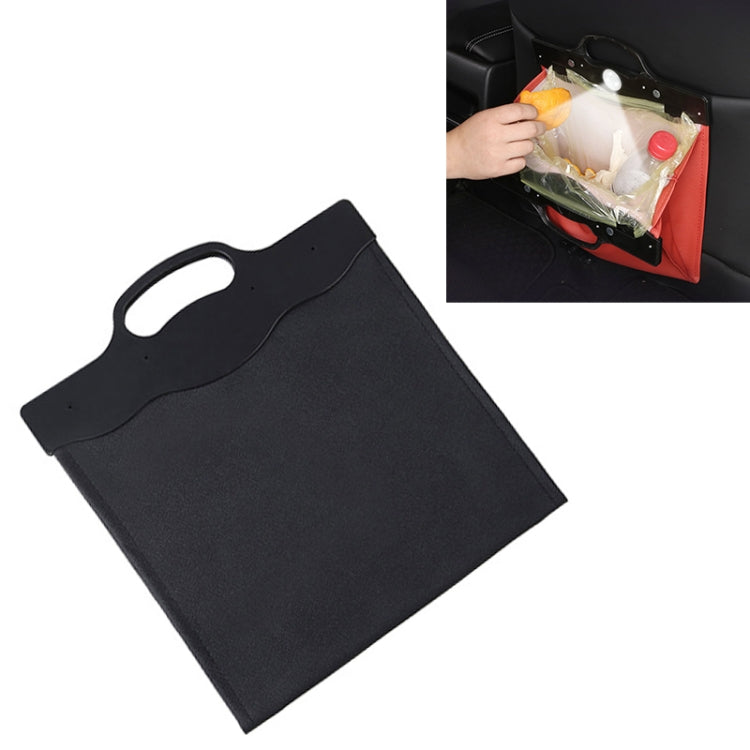 Car Multi-functional Hanging Front Trash Can with LED Light, 32 x 28cm (Black) - Stowing Tidying by PMC TechLife | Online Shopping South Africa | PMC TechLife | Buy Now Pay Later Mobicred
