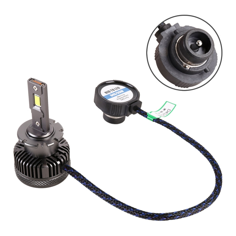 1 Pair D Series D4S Car HID Ballast to LED Headlight DC12V / 35W / 6000K / 5000LM - LED Headlamps by PMC TechLife | Online Shopping South Africa | PMC TechLife | Buy Now Pay Later Mobicred
