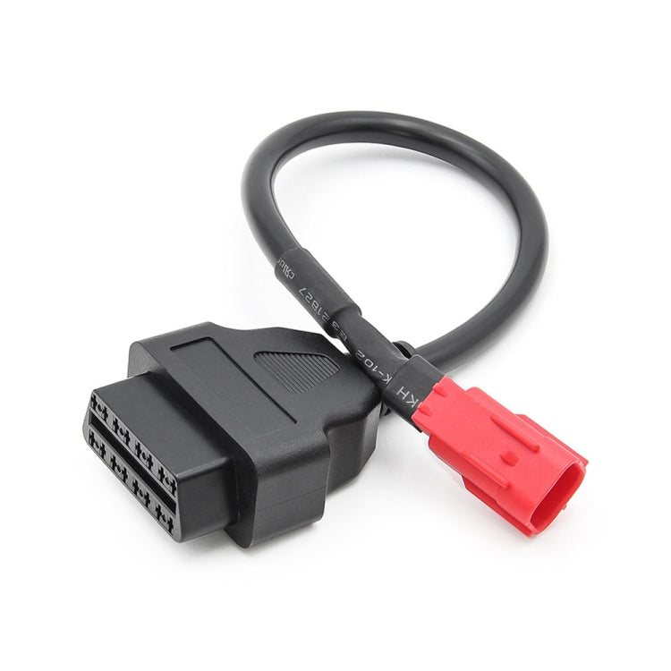 16Pin to 6Pin Motorcycles OBD2 Conversion Cable OBDII Diagnostic Adapter Cable for Honda - Cables & Connectors by PMC TechLife | Online Shopping South Africa | PMC TechLife | Buy Now Pay Later Mobicred