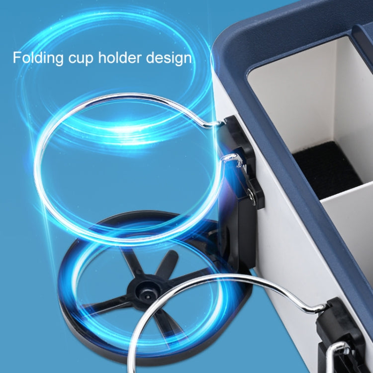 Car Multifunctional Storage Box Water Cup Holder (Grey) - free shipping - PMc TechLife - Order now!