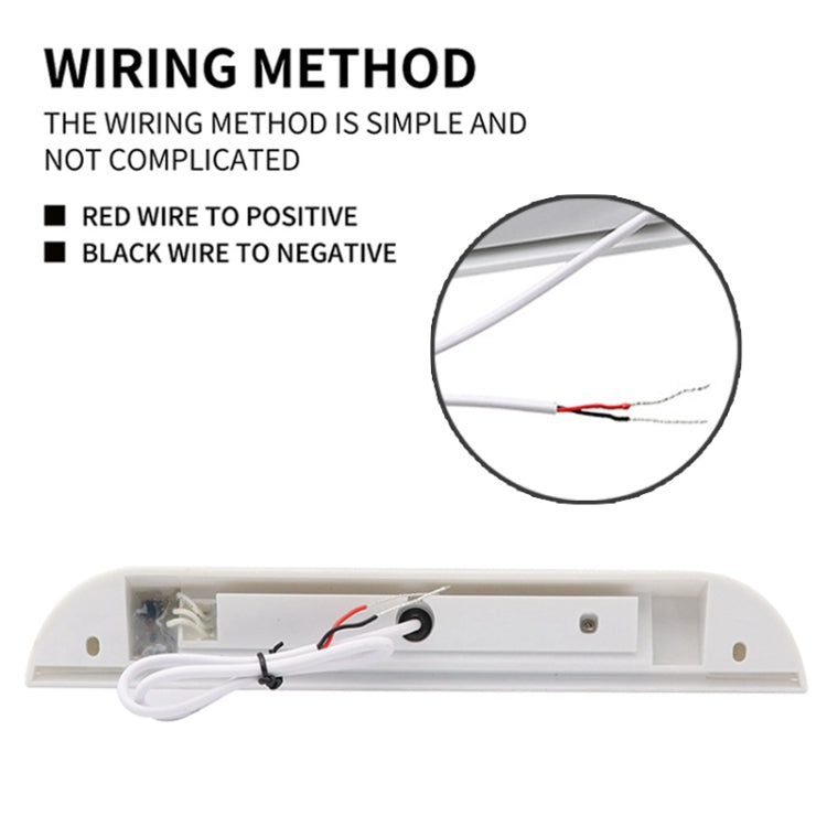 RV / Yacht Awning LED Strip Light DC12-28V with 9 LEDs Lamp Beads (White) - Dome Lights by PMC TechLife | Online Shopping South Africa | PMC TechLife | Buy Now Pay Later Mobicred