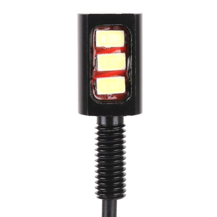1 Pair DC12V 0.4W 3LEDs SMD-5630 Car / Motorcycle License Plate Light, Cable Length: 27cm - License Plate Lights by PMC TechLife | Online Shopping South Africa | PMC TechLife | Buy Now Pay Later Mobicred
