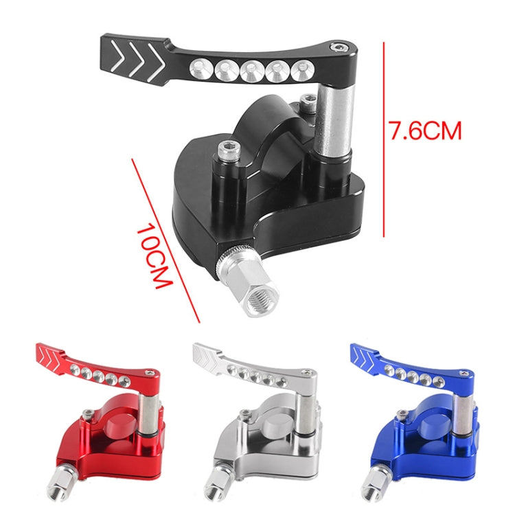 Motorcycles 7/8 Thumb Throttle Assembly Pull (Blue) - Replacement Parts by PMC TechLife | Online Shopping South Africa | PMC TechLife | Buy Now Pay Later Mobicred