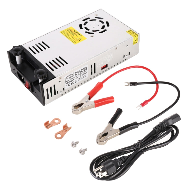 S-350-24 DC24V 350W 14.6A DIY Regulated DC Switching Power Supply Power Step-down Transformer with Clip, US Plug - Step-down Transformer by PMC TechLife | Online Shopping South Africa | PMC TechLife | Buy Now Pay Later Mobicred