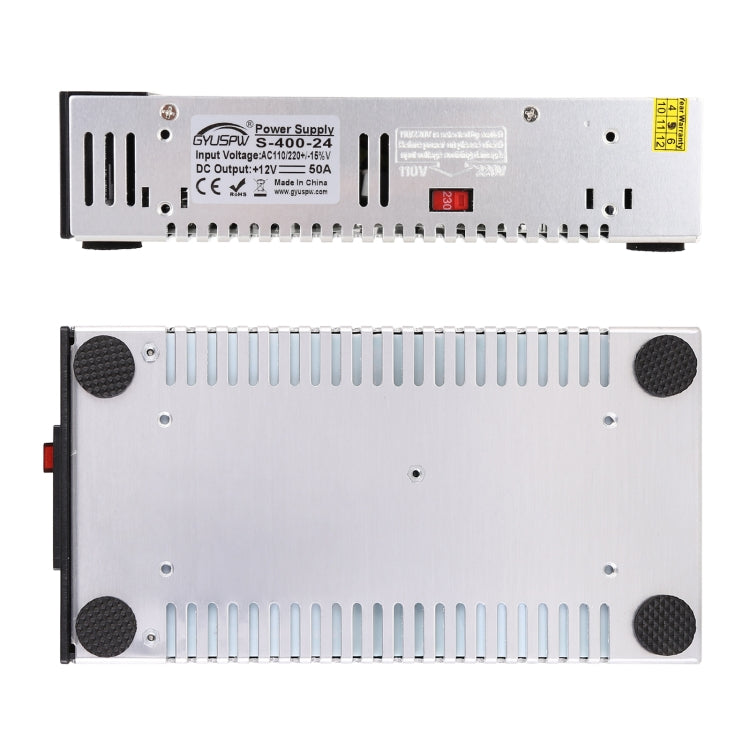 S-400-24 DC24V 400W 16.7A DIY Regulated DC Switching Power Supply Power Step-down Transformer with Clip - Step-down Transformer by PMC TechLife | Online Shopping South Africa | PMC TechLife | Buy Now Pay Later Mobicred