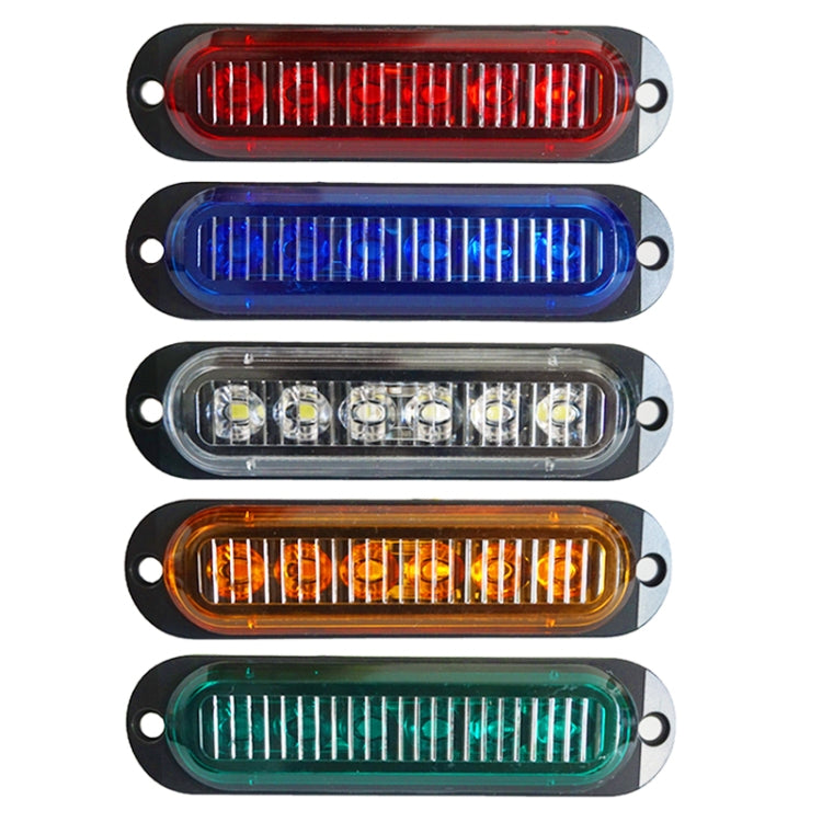5 PCS MK-093 Car / Truck 6LEDs Side Marker Indicator Lights Bulb Lamp (Blue Light) - Clearance Lights by PMC TechLife | Online Shopping South Africa | PMC TechLife | Buy Now Pay Later Mobicred
