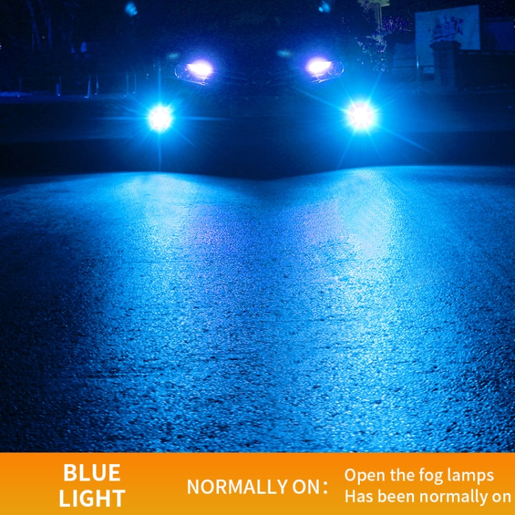 1 Pair H11 27W / DC12V Car Aluminum Alloy Flashing LED Headlight (Blue Light) - LED Headlamps by PMC TechLife | Online Shopping South Africa | PMC TechLife | Buy Now Pay Later Mobicred